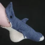 Cute Shark Christmas Socks