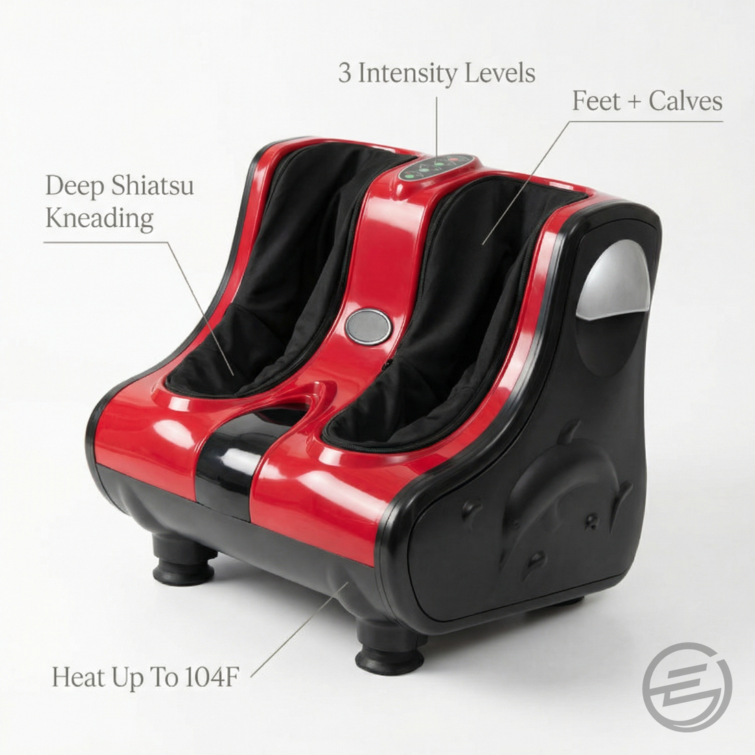 SoleSoothe features deep shiatsu heat 3 levels