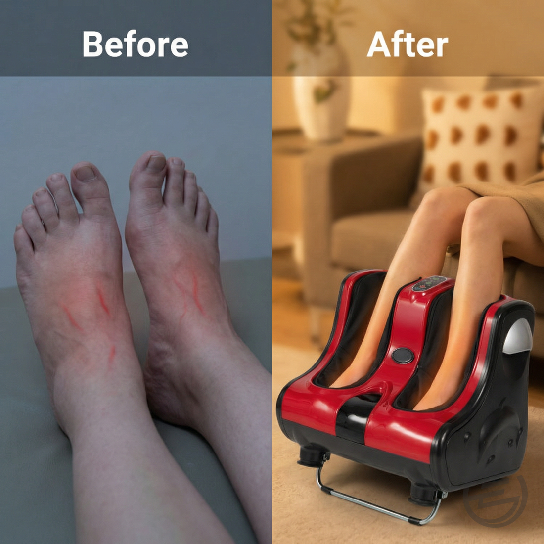 SoleSoothe before after foot pain relief