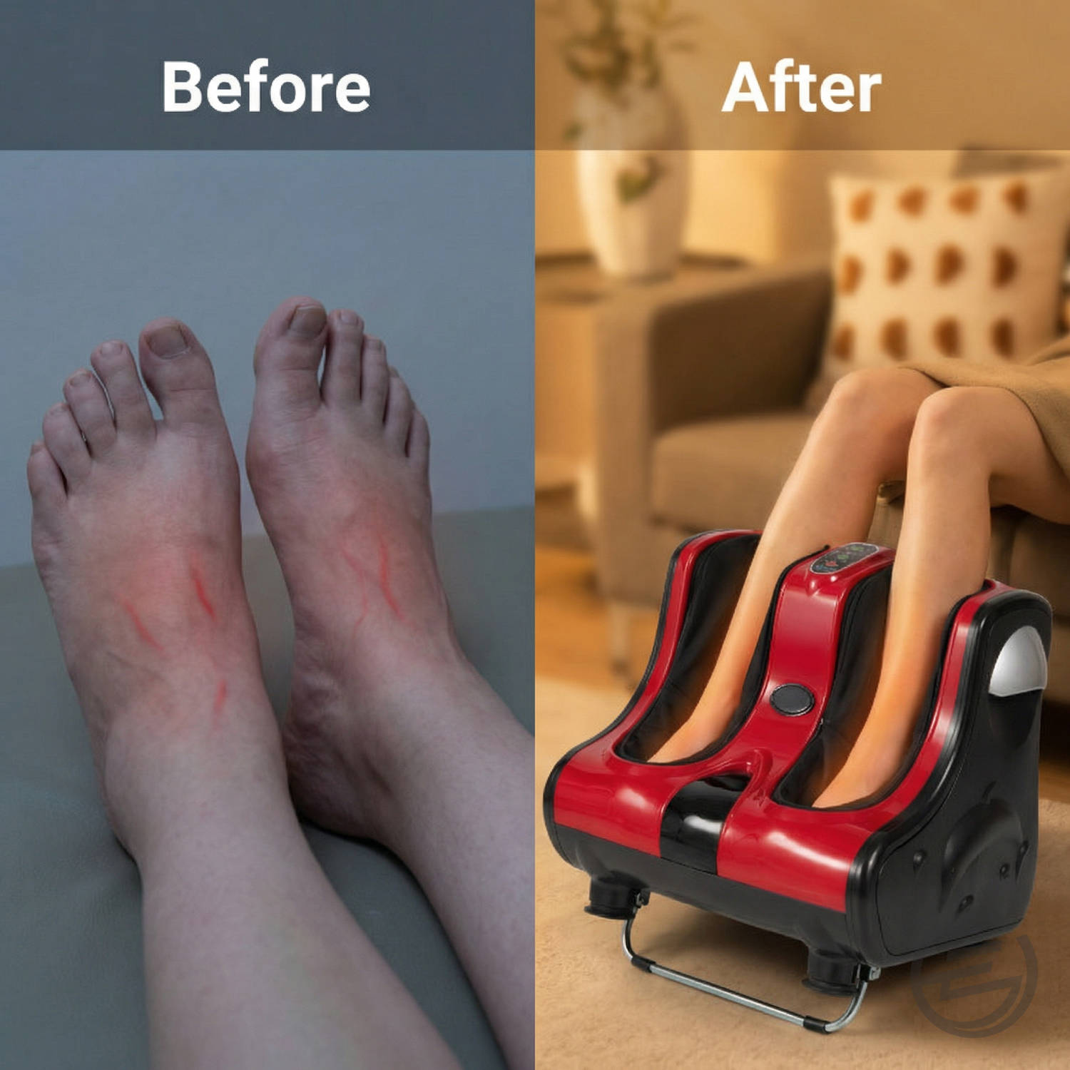 SoleSoothe before after foot pain relief