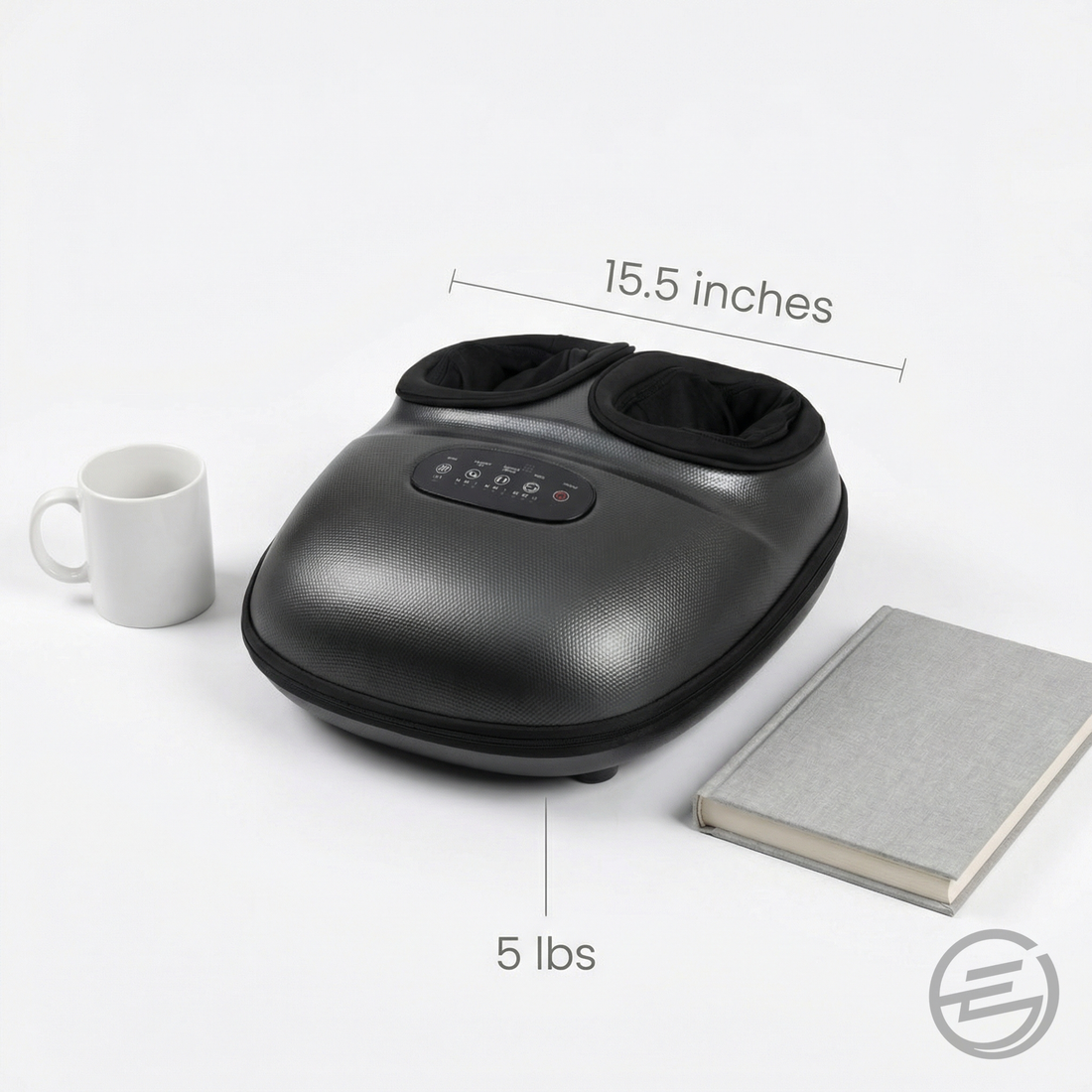 SoleSpa foot massager scale reference dimensions
