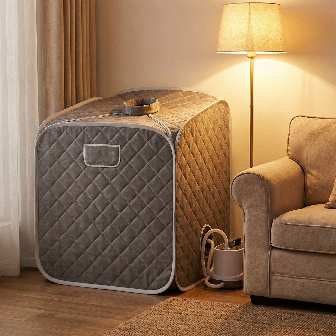 SteamZen Portable Steam Sauna - Customer Photo